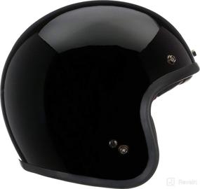 img 4 attached to Ride in Style and Safety: Bell Custom 500 Helmet - Gloss Black (Large)