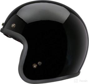 img 1 attached to Ride in Style and Safety: Bell Custom 500 Helmet - Gloss Black (Large)