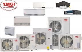 img 1 attached to YMGI Ductless Mini Split Air Conditioner With Heat Pump - 18000 BTU, 1.5 Ton, 23 Seer, 15 Ft Lineset Included