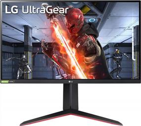 img 4 attached to LG 27GN650-B Ultragear 27" Adjustable 144Hz Monitor with Height Adjustment, Pivot Capability & Anti-Glare Coating - HDMI Included