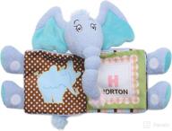 📚 discover the magic of dr. seuss with manhattan toy's horton tactile snuggle book logo
