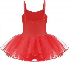 img 3 attached to Shine On Stage: Zaclotre Sequin Leotard Tutu Dress For Little Girls' Ballet Performances
