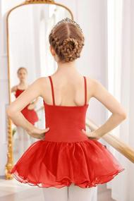img 1 attached to Shine On Stage: Zaclotre Sequin Leotard Tutu Dress For Little Girls' Ballet Performances