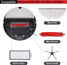 img 3 attached to Accessories Roborock Replacement Including Sidebrushes Vacuums & Floor Care in Vacuum Parts & Accessories