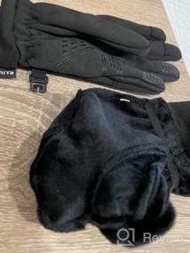 img 5 attached to YukiniYa Kids Winter Gloves: Thick, Soft Fleece for Warmth, Touch Screen, Anti-Slip – Ideal for Boys & Girls Aged 3-15 Years, Perfect for Cycling & School