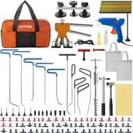 🔧 efficient paintless dent removal kit: vevor 89 pcs rods & tools for car dent repair - golden lifter, glue puller tabs, ideal for auto dent removal, minor dents, door dings логотип