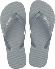 img 1 attached to Wholesale Bulk Pack Of 48 Flip Flops: Many Colors For Men, Women & Kids - Perfect For Weddings, Beach & Pool Parties