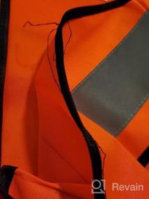 img 6 attached to High Visibility Safety Vest For Men - 12 Color Reflective, XS-8XL Sizes - AYKRM.