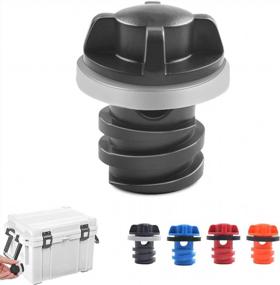 img 4 attached to Upgrade Your Yeti Or ORCA Cooler With Hermard'S Drain Plug And Wheels - Compatible With Roadie, Tundra, And Tank Coolers - Available In 1 Pack, 2 Pack, Or 4 Pack Options