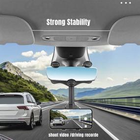 img 2 attached to Rearview 360°Rotatable Retractable Multifunctional Adjustable Car Electronics & Accessories