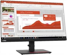 img 1 attached to 💻 Lenovo ThinkVision T24I 20 23.8 Inch Monitor, Full HD 1920x1080, ‎Model 61F7MAT1US