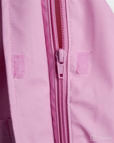 img 2 attached to 🦄 Lightweight Waterproof Toddler/Little Girl's Unicorn Rain Jacket - Pink Platinum Girls' Windbreaker Slicker Shell Raincoat