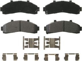 img 4 attached to 🔥 Wagner QuickStop ZX652: High-Performance Semi-Metallic Disc Brake Pad Set