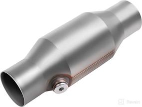 img 4 attached to Universal Catalytic Converter Stainless Approved Replacement Parts - Exhaust & Emissions