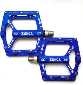 img 4 attached to ZUKKA Mountain Bike Pedals - High Performance 9/16" Bicycle Pedals For Enhanced Riding Experience