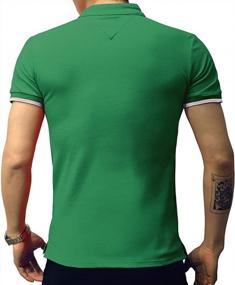 img 2 attached to LOGEEYAR Mens Fashion: Stylish Slim Fit Henley T-Shirts In Short & Long Sleeve Pique Cotton Clothes