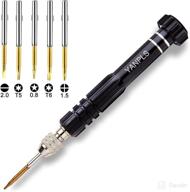 🔧 yanpls small watch eyeglass screwdriver set: precision repair kit for electronics, sunglasses & jewelry логотип