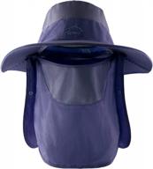 мужская и женская рыболовная шапка с защитой от ультрафиолета, водонепроницаемое солнцезащитное ведро с широкими полями, крышка для лица и клапан на шею логотип