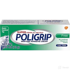 img 4 attached to 💼 Convenient Super Poligrip Travel Packs - 75 Ounce Size - Portable Denture Adhesive Solution