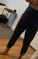 img 1 attached to Women'S High Waist Joggers With Pockets - Perfect For Running, Workout & Lounging! review by Andy Ucros