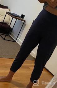 img 6 attached to Women'S High Waist Joggers With Pockets - Perfect For Running, Workout & Lounging!