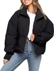 img 4 attached to ZCSIA Womens Winter Sleeve Zipper Women's Clothing : Coats, Jackets & Vests