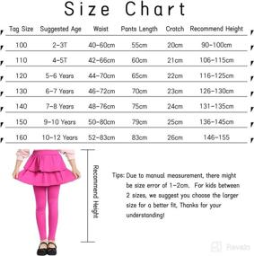 img 1 attached to Witwot Leggings Toddler Tights Yellow Apparel & Accessories Baby Girls for Clothing