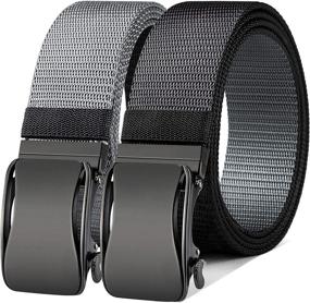 img 4 attached to 👔 Sports Casual Men's Belts - Reversible Ratchet Bulliant Accessories