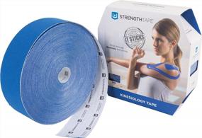 img 3 attached to 🏋️ Premium StrengthTape Kinesiology Tape, 35M K Tape Rolls – Provides Optimal Support and Stability to the Target Area, Multiple Colors Available for Enhanced Performance