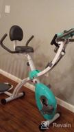img 1 attached to Murtisol Foldable Exercise Bike - Magnetic Resistance Control, Twister Plate, Arm Resistance Bands, Extra Large & Adjustable Seat And Heart Monitor For Home Workouts In Three Colors review by Julio Roberts