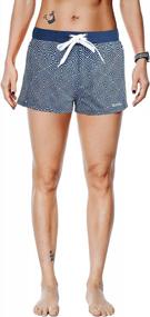 img 3 attached to Women'S Rocorose Boardshorts: Quick Dry & Waterproof With Back Pocket!