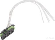 apdty 756653 wiring harness pigtail connector 6-wire: replaces oem part numbers 15306007, pt1134 - secure and reliable electrical connection logo