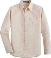 spring gege sleeve formal cotton boys' clothing : tops, tees & shirts логотип