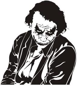 img 3 attached to 🤡 The Joker v2 Decal Sticker - High-quality Peel and Stick Graphic - Versatile Auto, Wall, Laptop, Cell, Truck Sticker for Windows, Cars, and Trucks