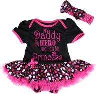 черное боди petitebella daddy my hero, ярко-розовое платье-пачка с сердечками, детское платье nb-18m логотип