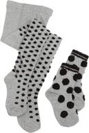 country kids combination silver gray girls' clothing ~ socks & tights logo