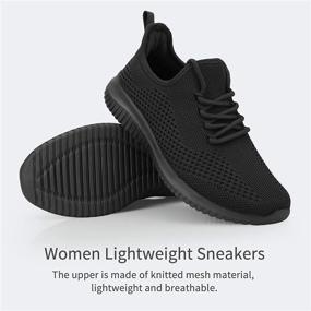 img 1 attached to 🏃 Rospick Lightweight Breathable Women's Athletic Sneakers for Running