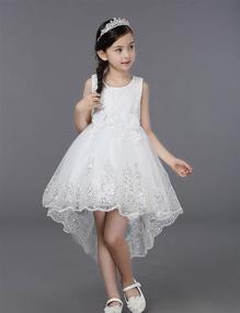 img 2 attached to Exquisite 21KIDS Wedding Princess Pageant Dresses: Perfect Girls' Clothing for Special Occasions!