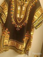 img 1 attached to Experience Colorful African Fashion With RaanPahMuang'S Unisex Dashiki Cotton Shirts! review by Mike Donathan