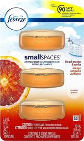 img 4 attached to Blood Orange & Spritz Febreze Small 🍊 Spaces Refill Pack - 3 Count, 0.54 Fl Oz