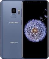 📱 best deals: samsung galaxy s9 factory unlocked smartphone 64gb - coral blue - us version [sm-g960uzbaxaa] логотип