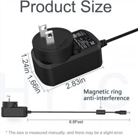 img 2 attached to F1TP 21W Power Supply Adapter Cord Compatible With Echo 1St & 2Nd Generation, Echo Show 1St Gen, Echo Plus 1St Gen, Echo Look, Echo Link And Fire TV 2Nd Gen.