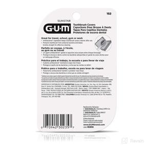 img 1 attached to 🪥 GUM Toothbrush Protective Covers Per Pack