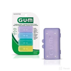 img 4 attached to 🪥 GUM Toothbrush Protective Covers Per Pack