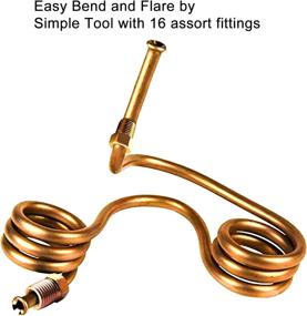 img 3 attached to 🔄 MuHize Flexible 25 Ft 3/16 Copper-Coated Brake Line Tubing for Hydraulic Braking System - Upgrade for Car, RV, Camper (2022 New)