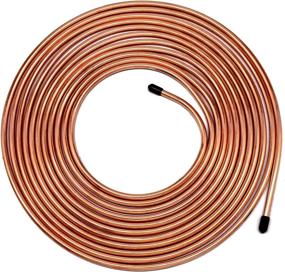 img 4 attached to 🔄 MuHize Flexible 25 Ft 3/16 Copper-Coated Brake Line Tubing for Hydraulic Braking System - Upgrade for Car, RV, Camper (2022 New)