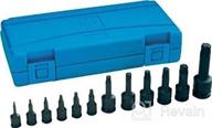 🔧 grey pneumatic (1234t) assorted 12-piece star impact driver socket set with drive логотип