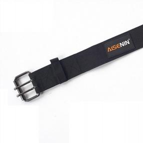 img 2 attached to Get The Job Done With AISENIN'S 2 Inch Padded Tool Belt For Heavy-Duty Work