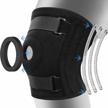 relieve knee pain with neenca plus size knee brace - medical support for larger legs and thighs with patella gel pad and stabilizers logo