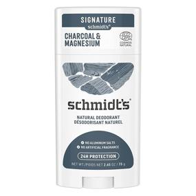 img 4 attached to 💪 Schmidts Natural Deodorant Charcoal Magnesium: Odor-Free Protection with Detoxifying Charcoal and Nourishing Magnesium